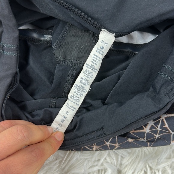 Lululemon Pace Rival Skirt II *4-way Stretch (Tall) Sugar Crush Multi / Black - Picture 7 of 9